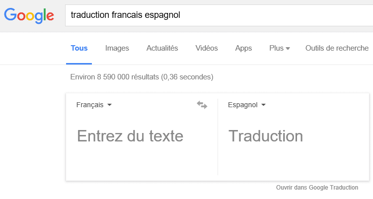 GoogleTraduction