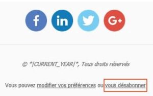Se désabonner