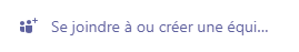 Teams - Créer une équipe